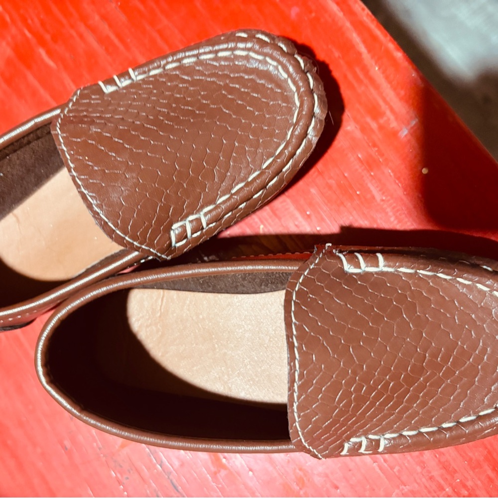 Brown Leather Loafers